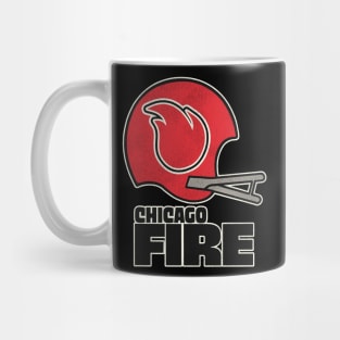 Defunct Chicago Fire Football Team Mug